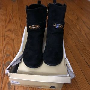 Black Michael Kors boots